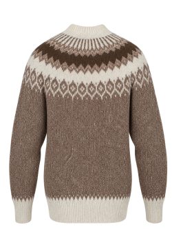 Hand-Knitted Alpaca Wool Camel Highland Men Sweater Andes Luxe