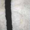 Winter White, Black, Winter White Framed Alpaca Rug