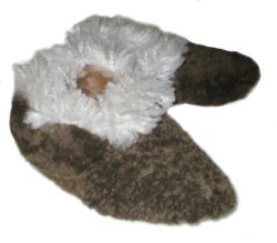 Adult Cuffed Sheepskin Slippers Andes Luxe luxury alpaca clothing