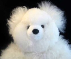 Meet Max: Our Natural White Alpaca Teddy Bear