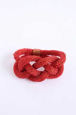 Fauna Copper Mesh Bracelet Andes Luxe