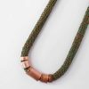 Franca Copper Mesh Necklace