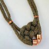 Fauna Copper Mesh Necklace