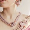 Celina Copper Mesh Necklace