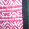 Red Alpaca Inca Design Poncho