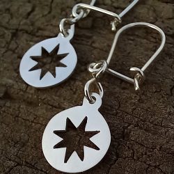 Morning Star Gñelfe Sterling Silver Earrings