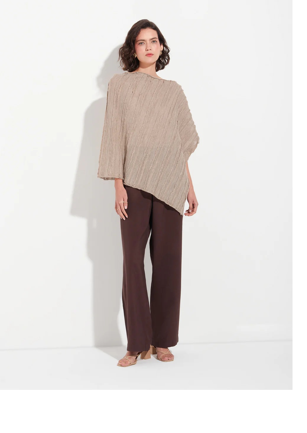 Zarina Baby Alpaca Poncho Andes Luxe Zarina Baby Alpaca Poncho - Image 3