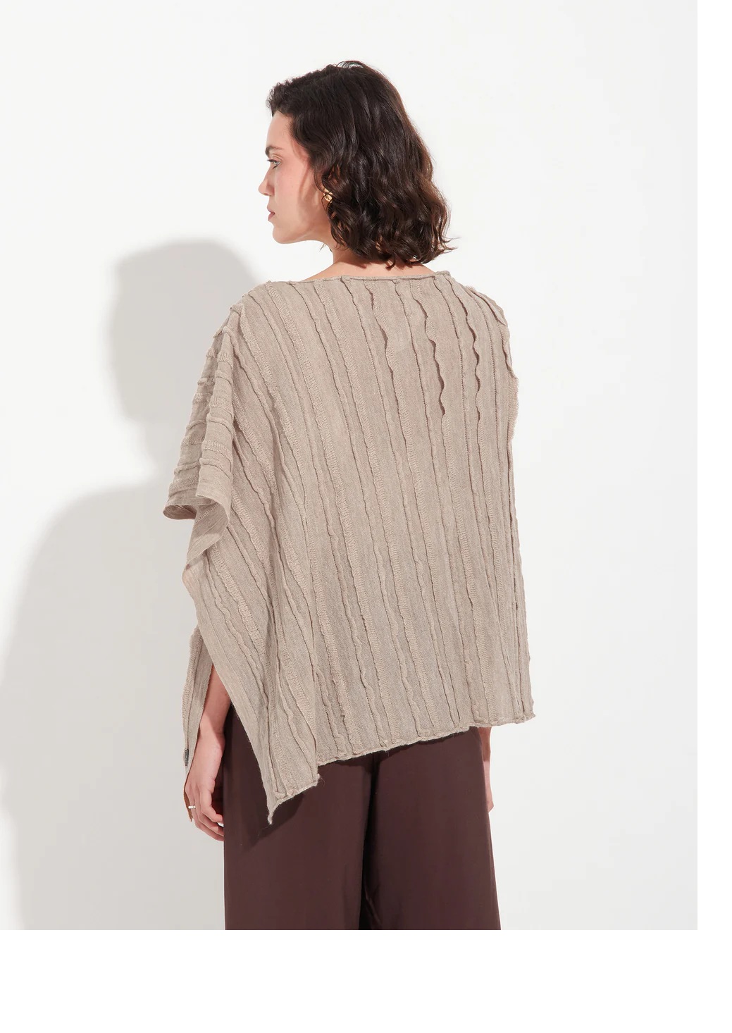 Zarina Baby Alpaca Poncho Andes Luxe Zarina Baby Alpaca Poncho - Image 4