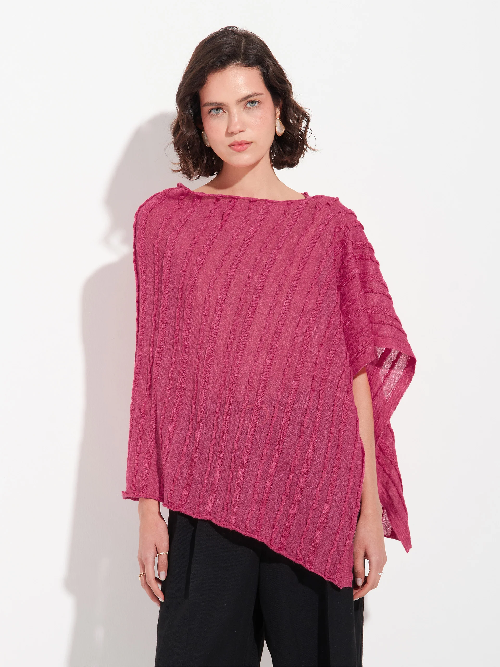 Zarina Baby Alpaca Poncho Andes Luxe Zarina Baby Alpaca Poncho - Image 6