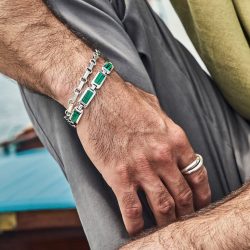 Altamar Men's Sterling Silver Bracelet