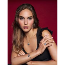 Ava Corazón Sterling Silver Heart Bracelet