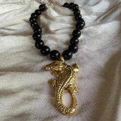 Black Empire Statement Necklace