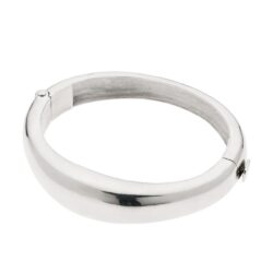 Bombé Sterling Silver Cuff Bracelet – Large