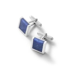 Brisa Blue Sterling Silver and Sodalite Cufflinks
