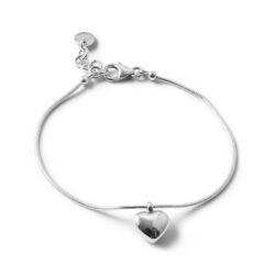 Corazoncito Sterling Silver Heart Bracelet