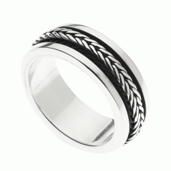 Corinto Men's Sterling Silver Ring
