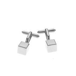 Cubo Sterling Silver Cufflinks