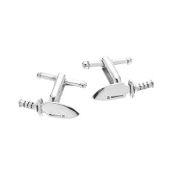 Dagger Sterling Silver Cufflinks