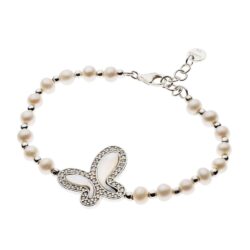 Delicata Sterling Silver and Pearl Bracelet Andes Luxe Delicata Sterling Silver and Pearl Bracelet