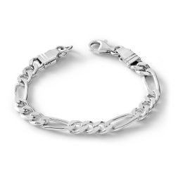 Diego Men’s Sterling Silver Bracelet Andes Luxe Diego Men's Sterling Silver Bracelet