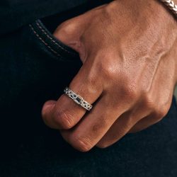 Edson Men's Sterling Silver Ring