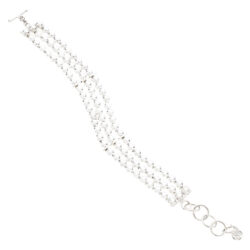 Encanto Sterling Silver Bead Bracelet