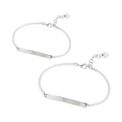 Finesse Mamá Sterling Silver Bracelet