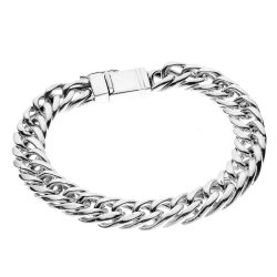Fuerza Men's Sterling Silver Bracelet