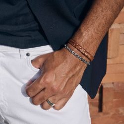 Gianluigi Men's Sterling Silver Bracelet