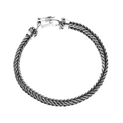 Heno Men's Sterling Silver Bracelet