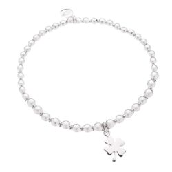 Luck Mamá Sterling Silver Clover Bracelet