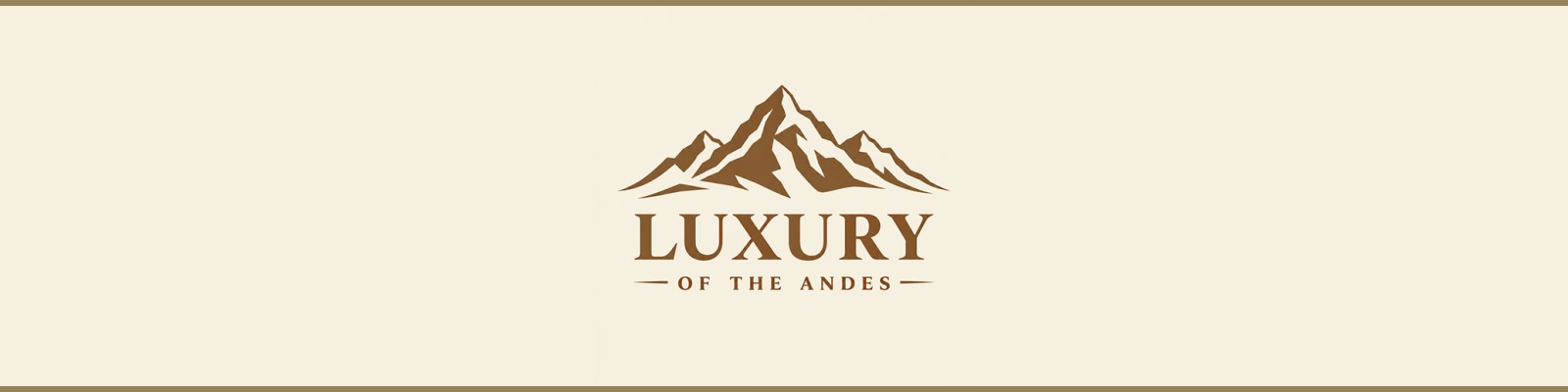 Luxury of the Andes brand banner