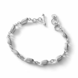 Maní Sterling Silver Peanut Bracelet