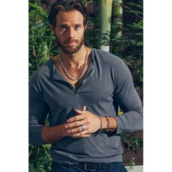 Markham Men's Sterling Silver Bracelet
