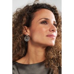 Meditación Sterling Silver and Amazonite Earrings Andes Luxe