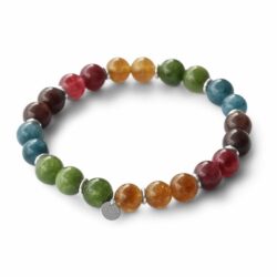 Miami Sterling Silver and Tourmaline Bracelet – Medium