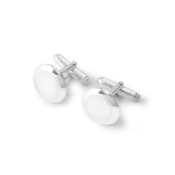 Michel Sterling Silver Cufflinks