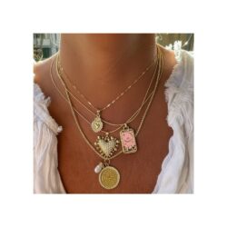 Moon Blessing Heart Necklace Collection