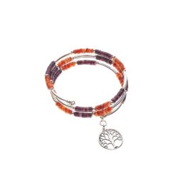 Muña Sterling Silver and Stone Bracelet