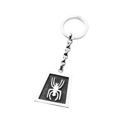 Nazca Spider Sterling Silver Keychain