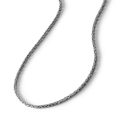 Neymar Men's Textured Sterling Silver Necklace