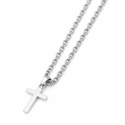 Nino Sterling Silver Cross Pendant Necklace