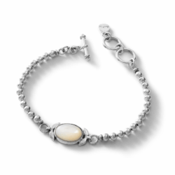 Ñusta Sterling Silver and Mother-of-Pearl Bracelet