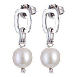 Paradiso Sterling Silver and Pearl Earrings