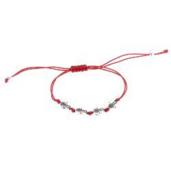 Protection Mamá Red Cord and Sterling Silver Bracelet