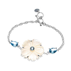 Radiante Sterling Silver and Mother-of-Pearl Bracelet