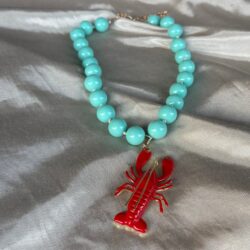 Red Lobster Turquoise Necklace Andes Luxe