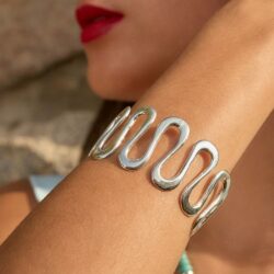 Resorte Sterling Silver Wave Bracelet
