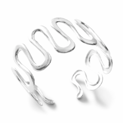 Resorte Sterling Silver Wave Bracelet