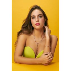 Rosas Sterling Silver and Spondylus Necklace